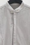 BORIS BIDJAN SABERI Shirt SHIRT1 F1505F+F035 Light Grey